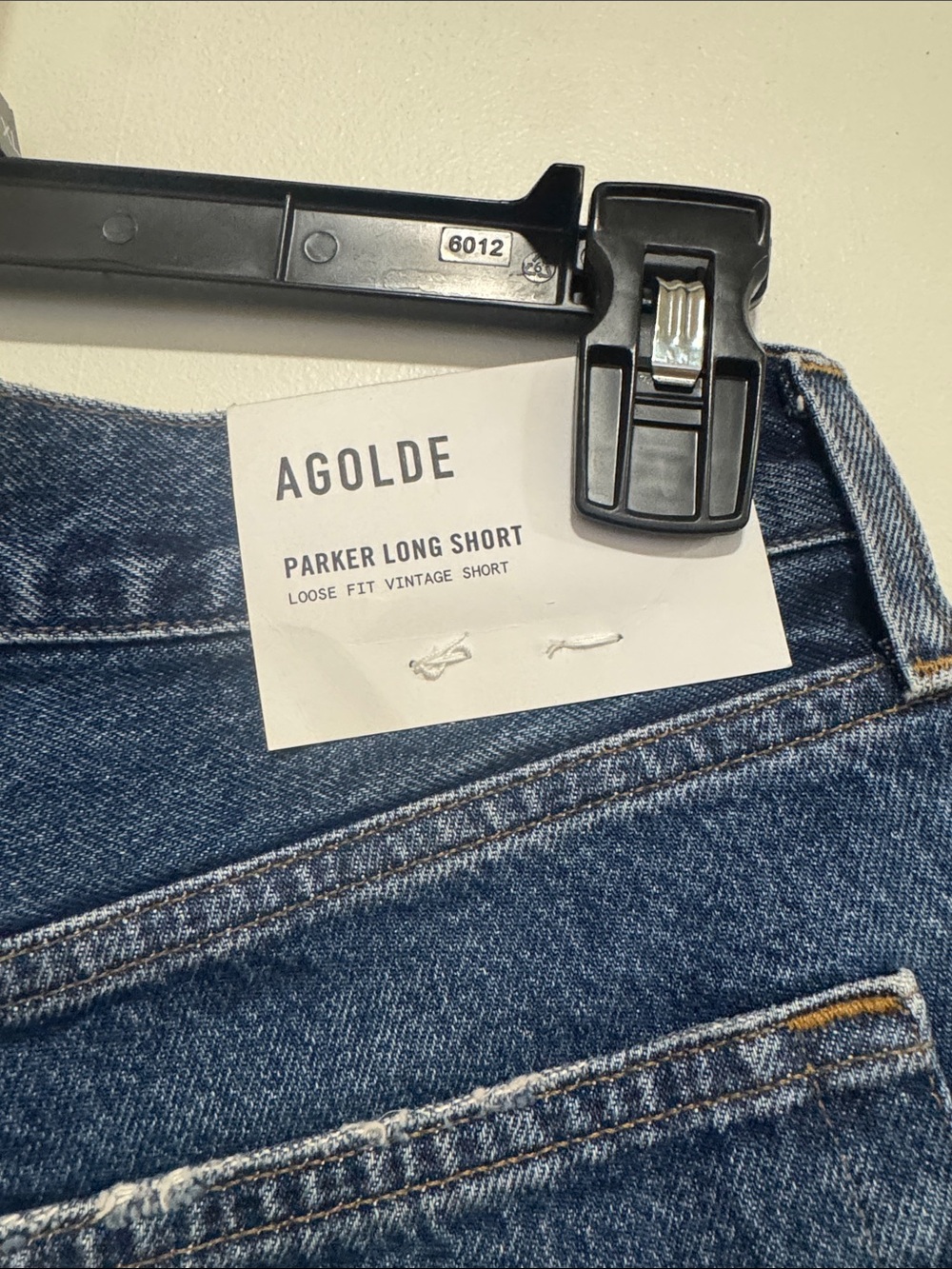 Agolde Parker long shorts - Picture 5 of 6